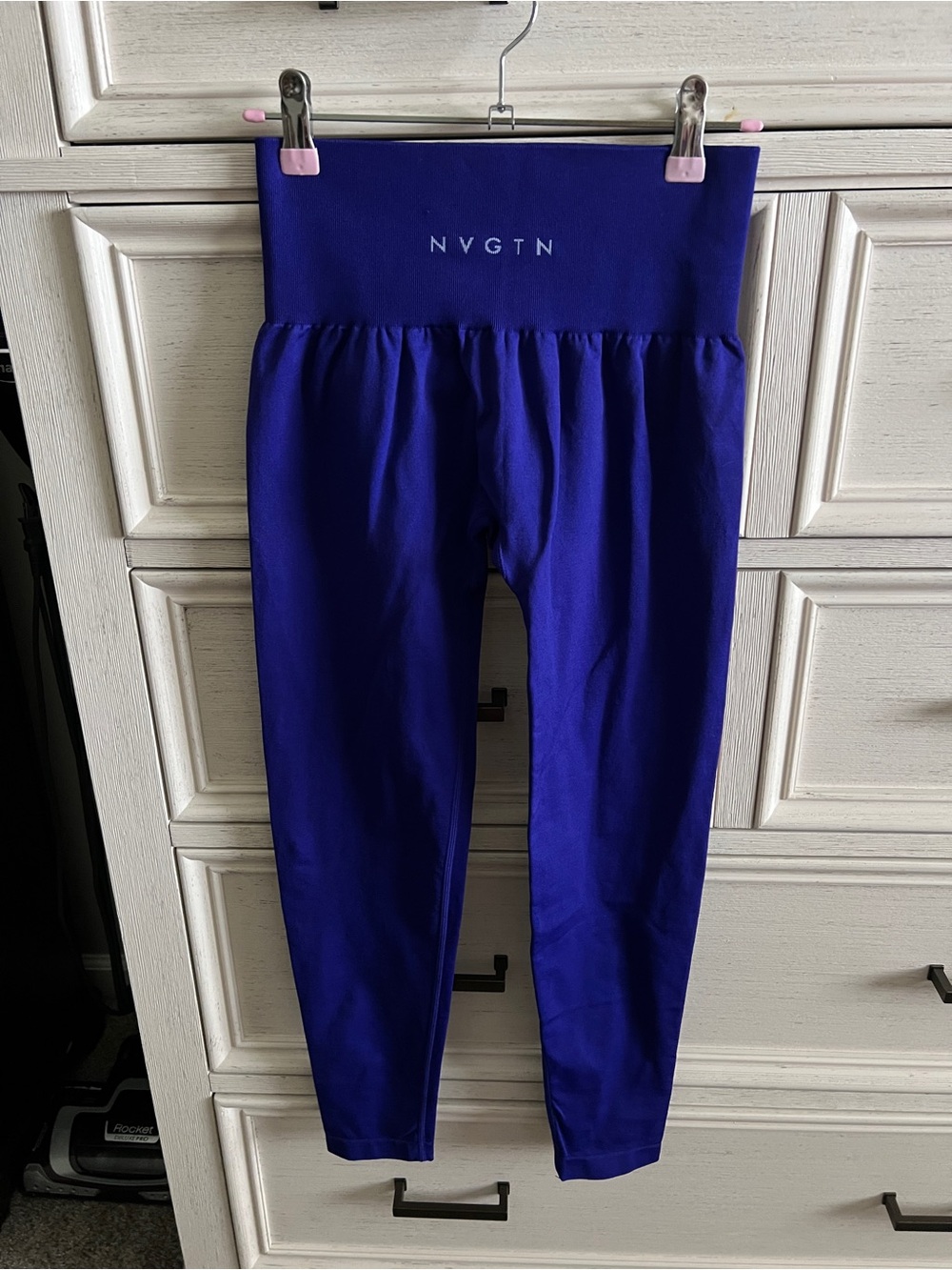 NVGTN High-Waist Active Leggings - Royal Blue